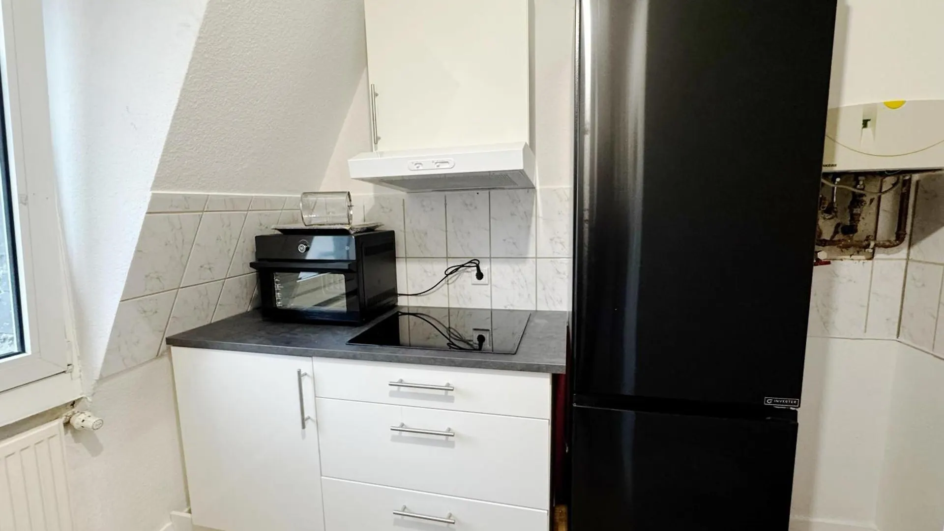 Frankfurt Messe 7Min- 3 Zimmer Kueche Bad Parkplatz 6 Betten Frankfurt am Main Apartment